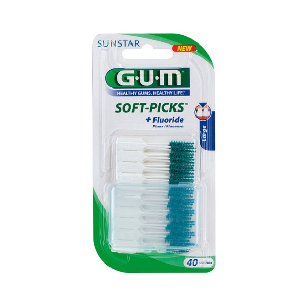 GUM soft picks large (634) 40τμχ