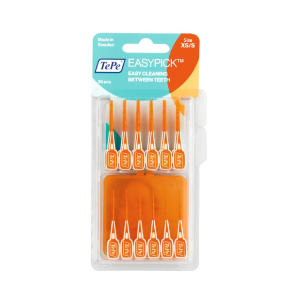 TEPE easy pick ελαστικές οδοντογλυφίδες XS/S 36τμχ