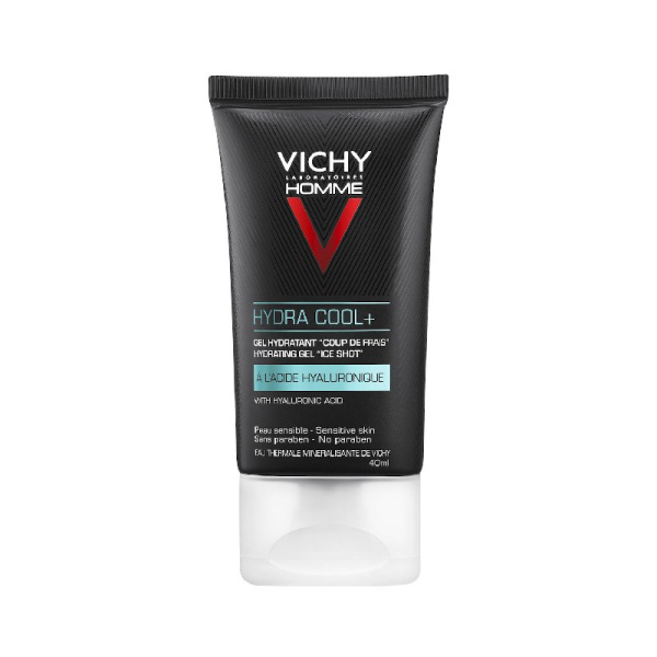 VICHY homme hydra cool+ ενυδατικό τζελ για πρόσωπο/μάτια με υαλουρονικό οξύ 50ml