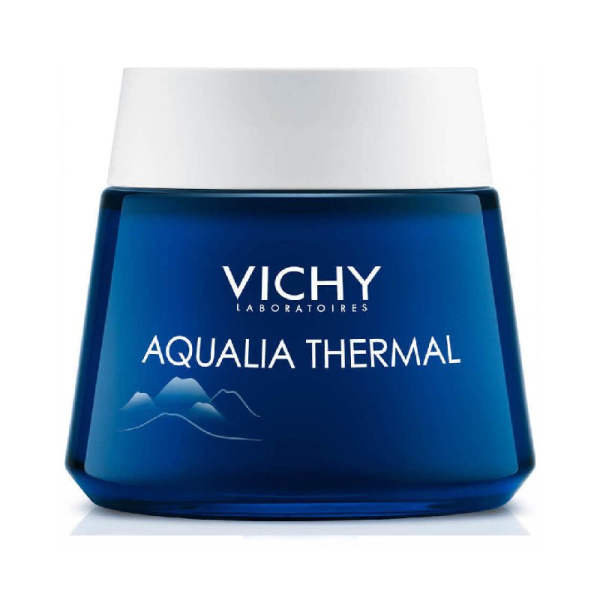 VICHY aqualia thermal night spa ενυδατική κρέμα & μάσκα νυχτός για κάθε ηλικία 75ml