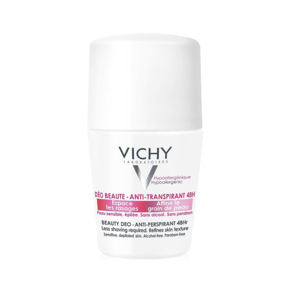VICHY deodorant anti-transpirant ideal finish 48h roll on 50ml