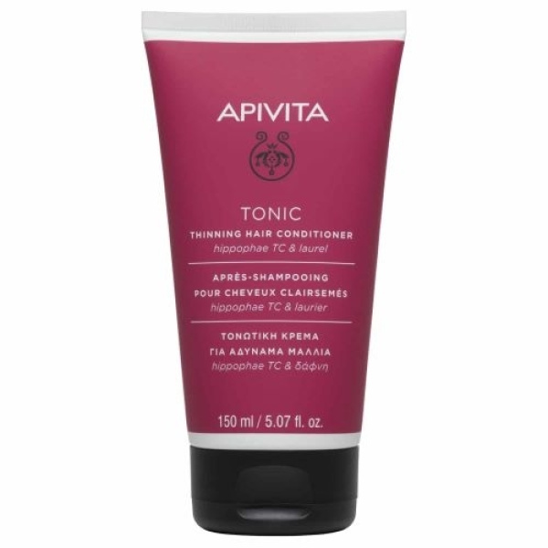 APIVITA conditioner tonic τονωτική κρέμα για αδύναμα μαλλιά 150ml