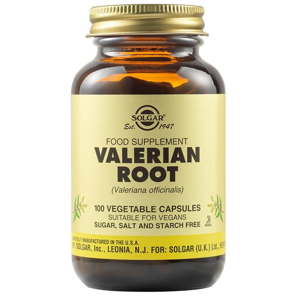 SOLGAR valerian root 100caps