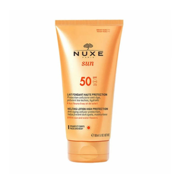 NUXE sun melting lotion high protection face and body spf50 150ml