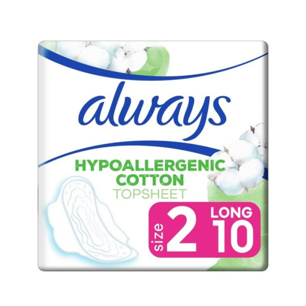 ALWAYS cotton protection size 2 long 10τμχ