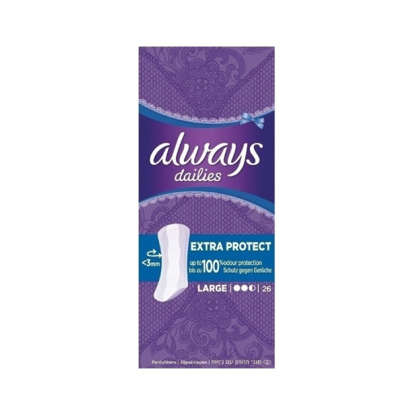 ALWAYS dailies large extra protect 26τμχ
