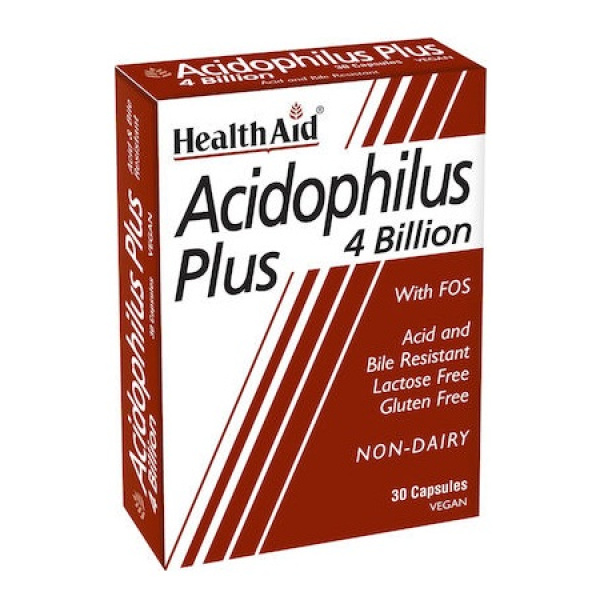 HEALTH AID acidophilus plus 4billion 30caps