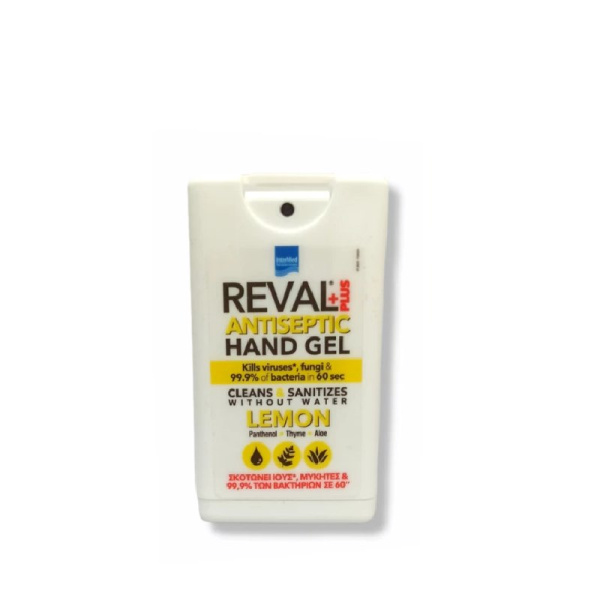 INTERMED reval plus antiseptic hand gel lemon 15ml