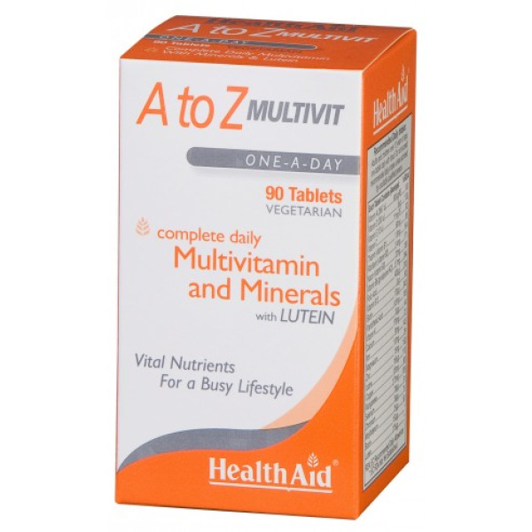 HEALTH AID A to Z multivit one a day 90tabs