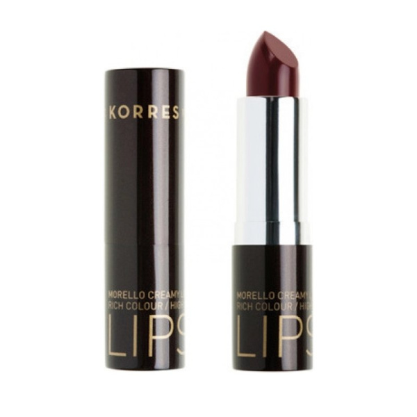 KORRES morello creamy lipstick 59 burgundy red 3.5gr
