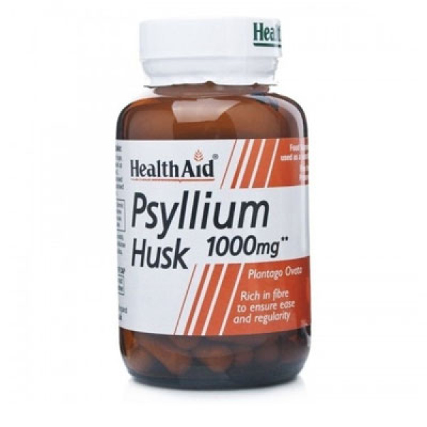 HEALTH AID psyllium husk 1000mg 60caps