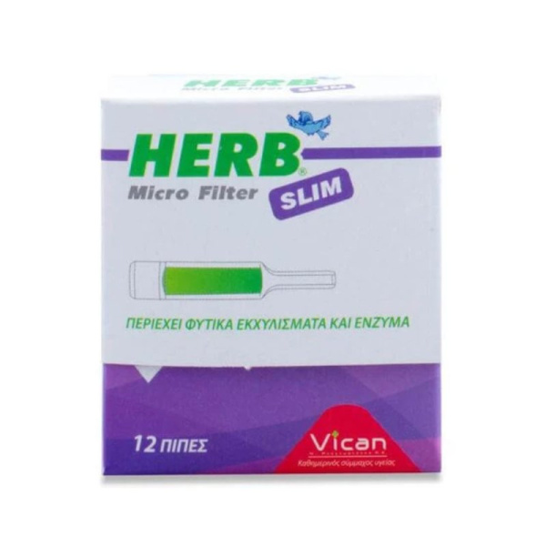 HERB micro filter slim 12τμχ
