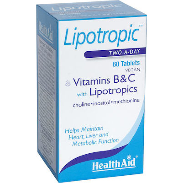 HEALTH AID lipotropic 60tabs