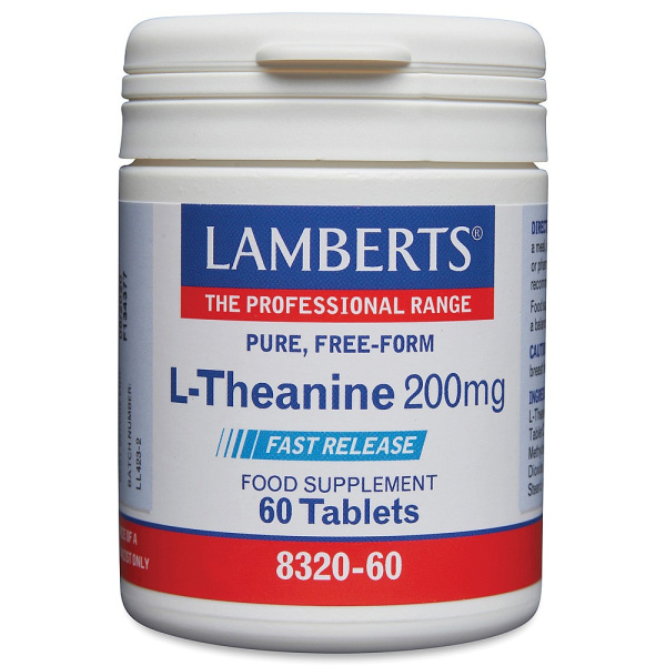 LAMBERTS L-theanine 200mg 60tabs