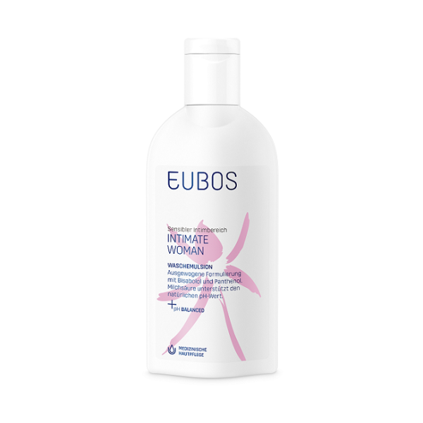 EUBOS intimate woman υγρό καθαρισμού για την ευαίσθητη περιοχή 200ml
