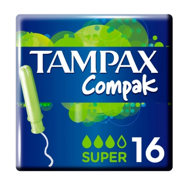 TAMPAX compak super 16τμχ
