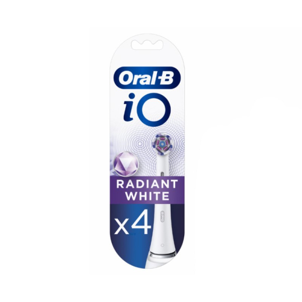 ORAL B ανταλλακτικές κεφαλές iO radiant white 4τμχ