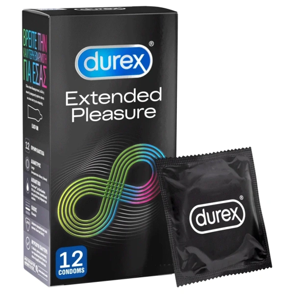 DUREX extended pleasure 12 τεμάχια