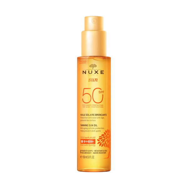 NUXE sun tanning oil spf50 150ml