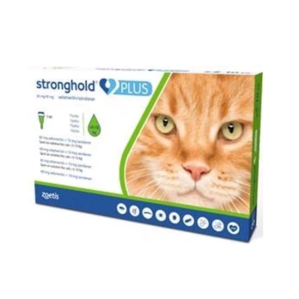 STRONGHOLD plus spot on cat 60mg/5-10kg 3τμχ