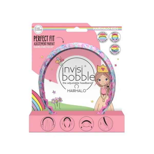 INVISIBOBBLE hairhalo kids cotton candy dreams παιδική στέκα μαλλιών 1τμχ