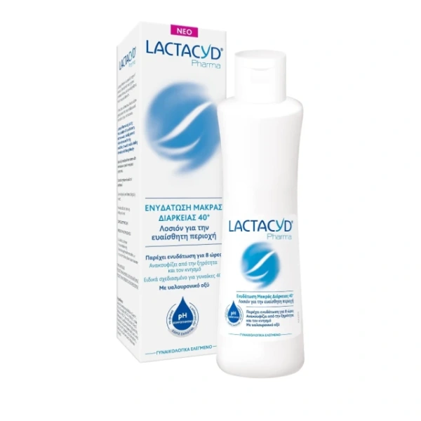 LACTACYD pharma long lasting moisturisation 40+ intimate wash lotion 250ml