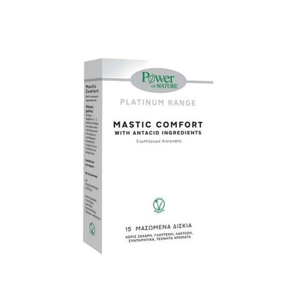 POWER HEALTH platinum range mastic comfort 15chew.tabs