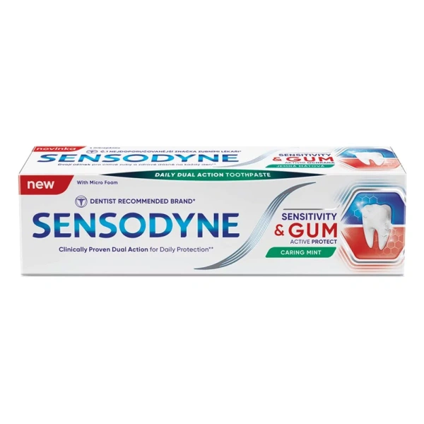 SENSODYNE sensitivity & gum οδοντόπαστα caring mint 75ml