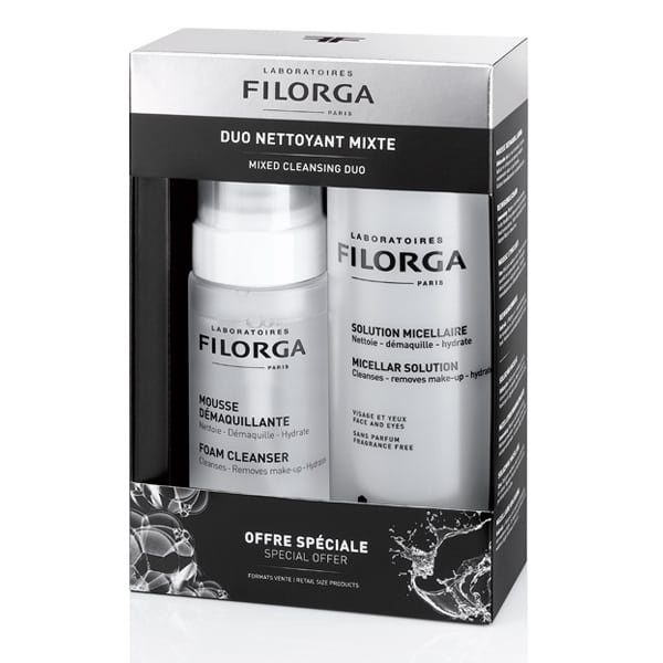 FILORGA promo mixed cleansing duo 150ml & micellar solution 400ml 1σετ