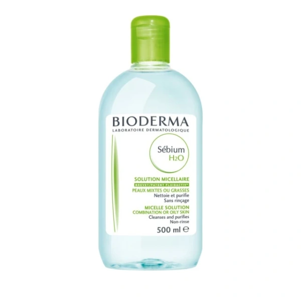 BIODERMA sebium H20 δερματολογικό νερό καθαρισμού micellaire 500ml