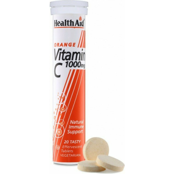 HEALTH AID vitamin C 1000mg 20 effer.tabs