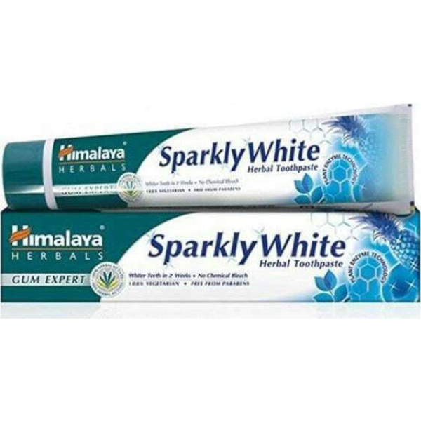 HIMALAYA οδοντόκρεμα sparkly white 75ml