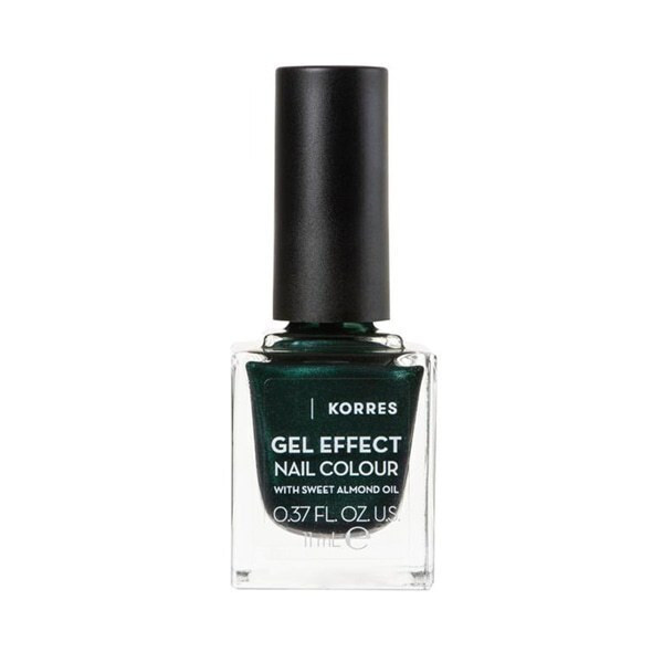 KORRES βερνίκι νυχιών gel effect nail colour 89 velvet green 11ml