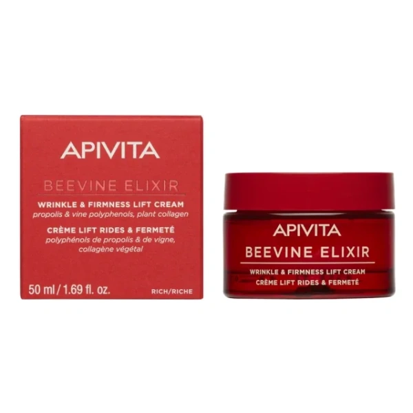 APIVITA beevine elixir wrinkle & firmness lift cream rich 50ml