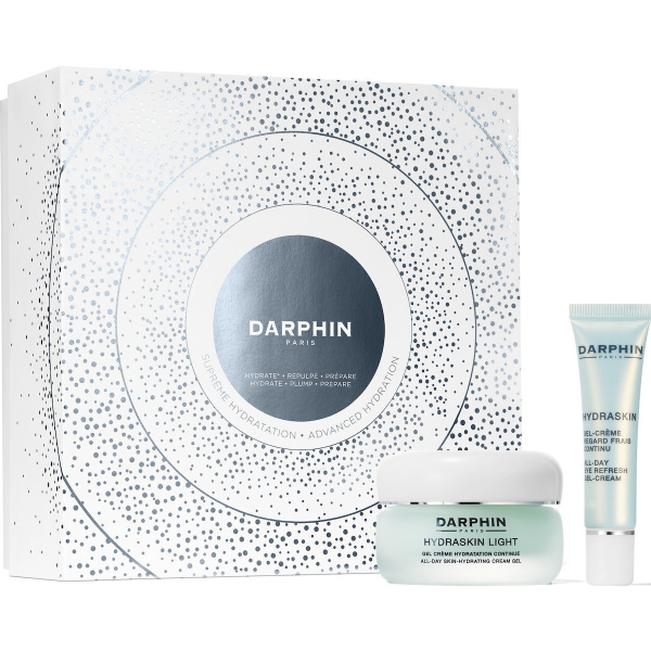 DARPHIN promo advanced hydration all day skin hydrating light cream gel 50ml & all day eye refresh gel cream 15ml