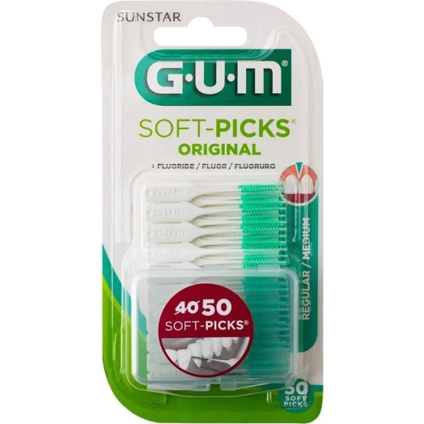 GUM soft picks original medium (632) 50τμχ