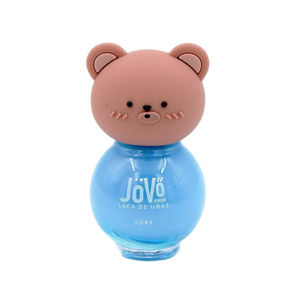 JOVO junior nail polish adra παιδικό βερνίκι νυχιών αρκουδάκι γαλάζιο 10ml