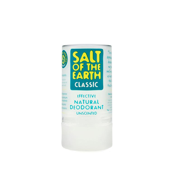 SALT OF THE EARTH effective natural deodorant crystal φυσικό αποσμητικό roll-on χωρίς άρωμα 90ml