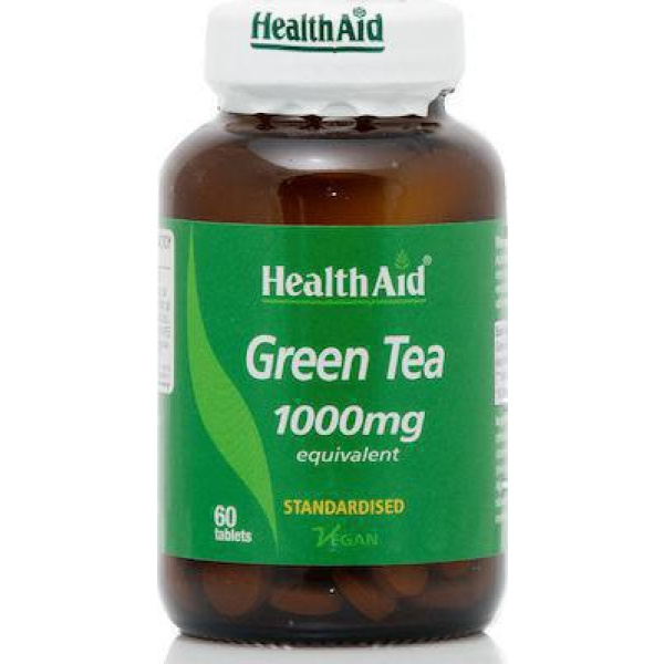 HEALTH AID green tea 1000mg 60tabs