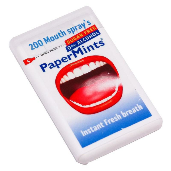 PAPERMINTS mouth spray για δροσερή αναπνοή 200 ψεκασμοί