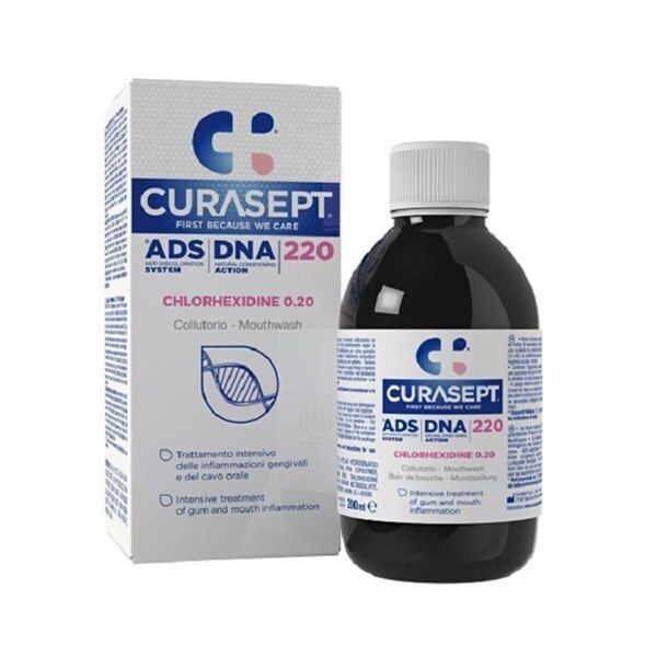 CURASEPT ADS DNA 220 mouthwash chlorhexidine 0.20 στοματικό διάλυμα 200ml