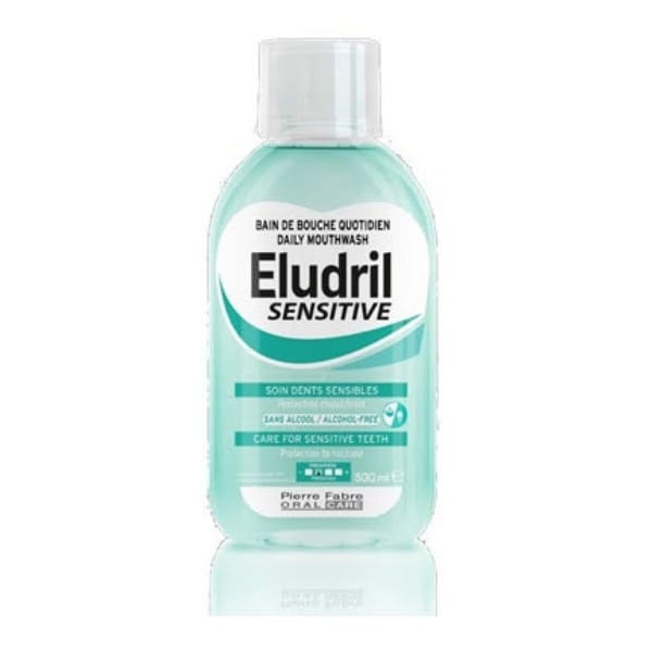 ELUDRIL sensitive daily mouthwash 500ml