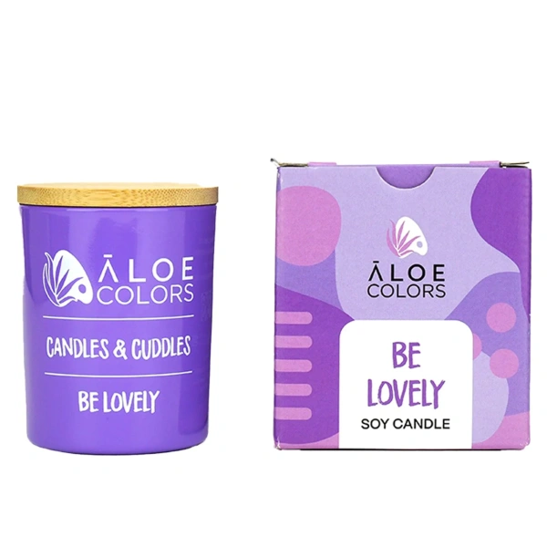 ALOE+COLORS candle be lovely 150gr