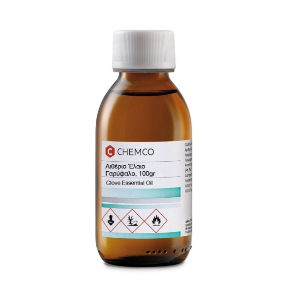 CHEMCO clove essential oil αιθέριο έλαιο γαρύφαλο 100gr