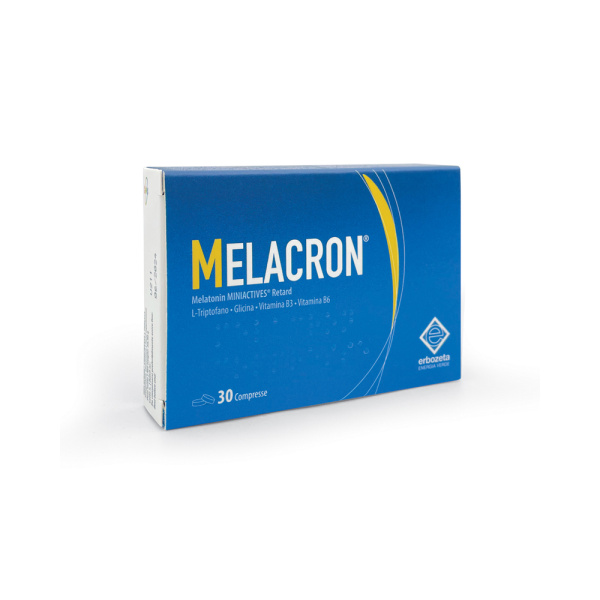 ERBOZETA melacron melatonin miniactives retard 30 tabs