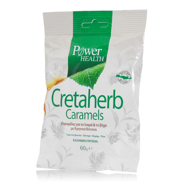 POWER HEALTH cretaherb caramels 60 gr