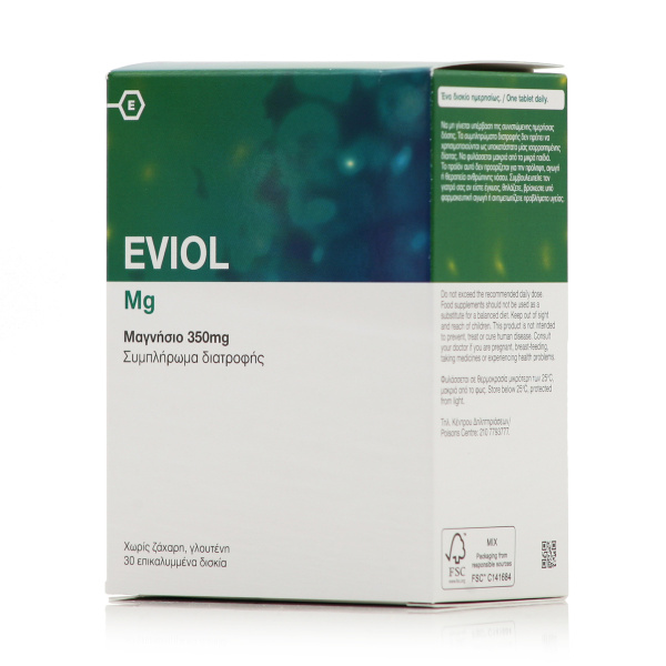 EVIOL mg μαγνήσιο 350mg 30tabs