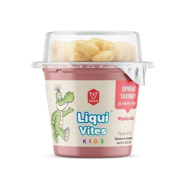 VICAN liqui vites spread ταχινιού φράουλα 44γρ
